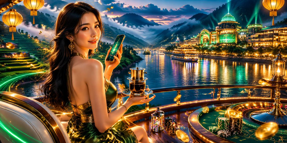 Người chơi tại Sapa thưởng thức cà phê và trải nghiệm casino trên điện thoại di động
